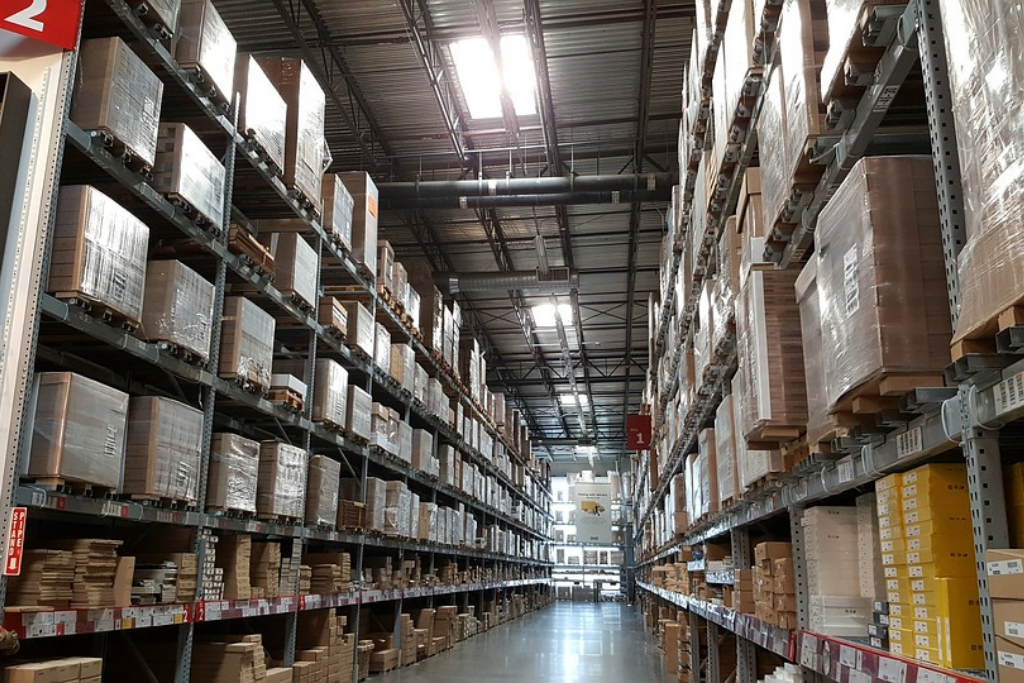 goods in warehouse