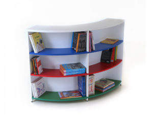 convex book rack