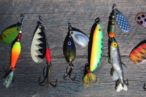Hooks and Baits for Fishing