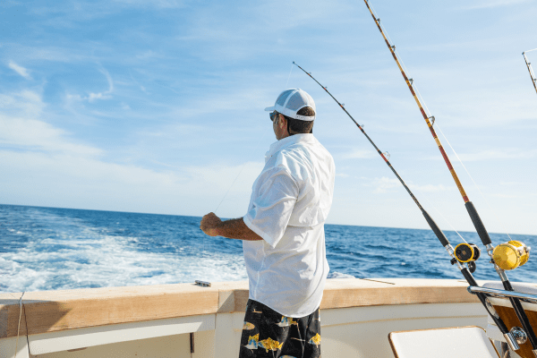 fishing outdoors 
