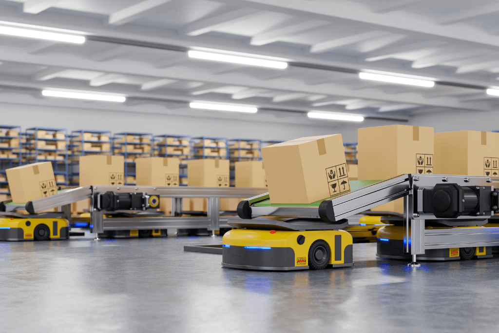 Warehouse efficiency improvement using technology