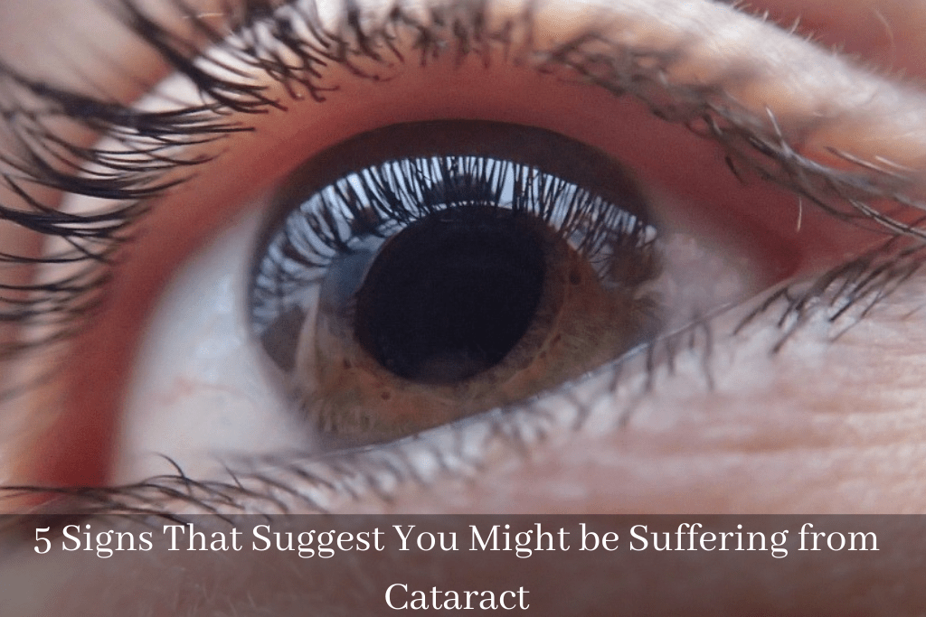 Suffering from Cataract