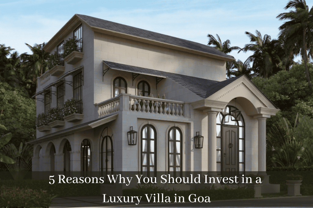5 Reasons Why You Should Invest in a Luxury Villa in Goa